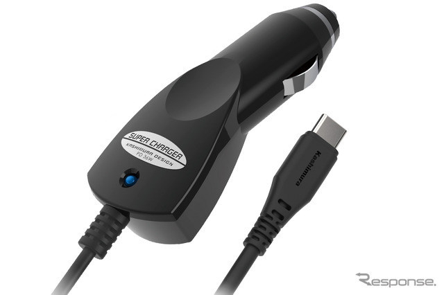 Kashimura・DC充電器 PD36W Type-C BK（DC-069）