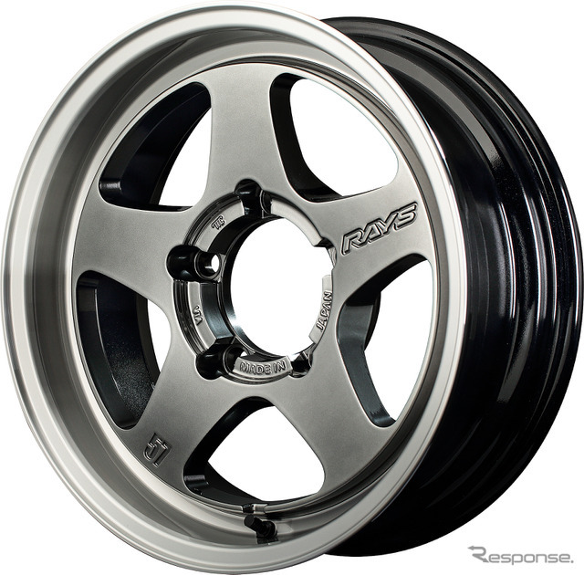 RAYS gramLIGHTS 57FR-X（グレイスシルバー/リムDC）
