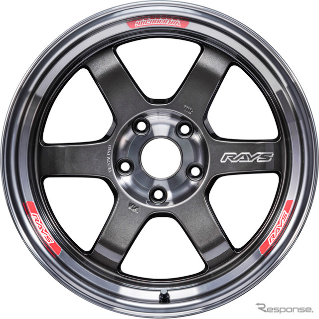 RAYS VOLK RACING TE37V-PRO 17インチ（プレスドグラファイト）