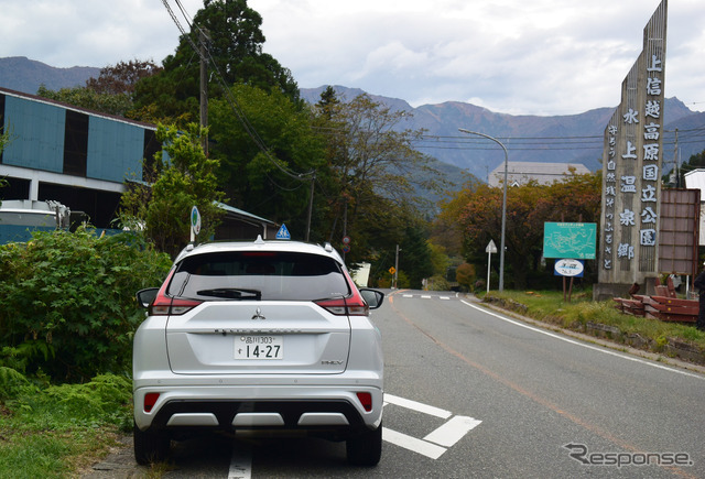 新潟に向かう関越自動車道、国道17号線と月夜野で別れると、にわかに山岳地帯感が増してくる。