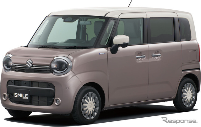 スズキ ワゴンRスマイル トープグレージュメタリック ソフトベージュ2トーンルーフ