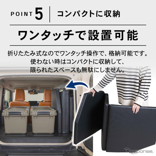 クラフトワークスのスズキ『ジムニー/ジムニーシエラ』専用フルフラットマット