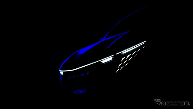 アルピーヌ A390 のティザー