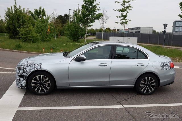 メルセデスベンツ Cクラス 改良新型、量産仕様のプロトタイプ