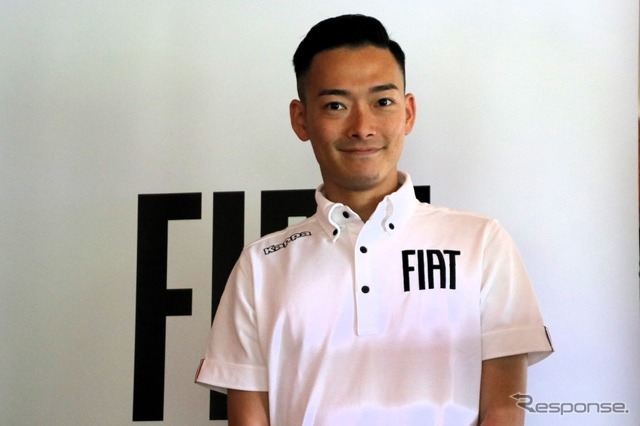 ステランティスジャパンでフィアットのプロダクトマネージャーを務める名児耶孝規さん