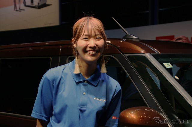 ダイハツデザイン部ビジョンクリエイト室VXD Gr.の坂本唯衣さん