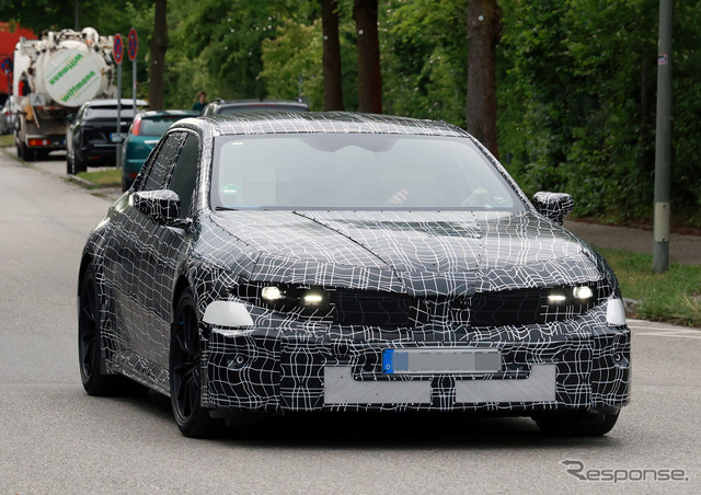 BMW M3 EV 市販型のプロトタイプ