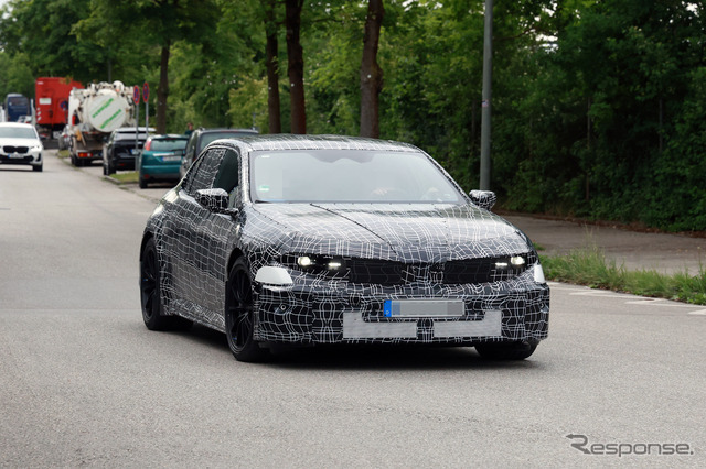BMW M3 EV 市販型のプロトタイプ