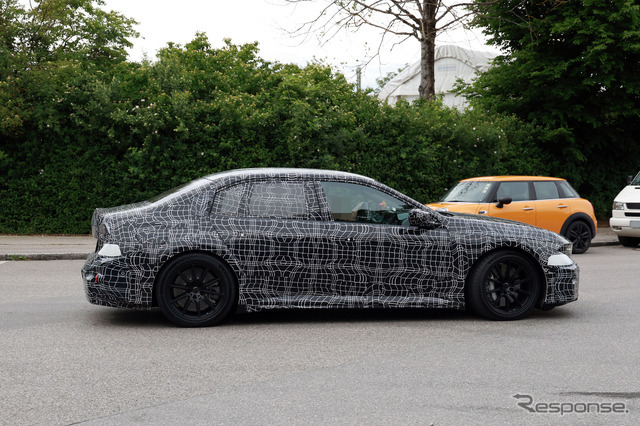 BMW M3 EV 市販型のプロトタイプ
