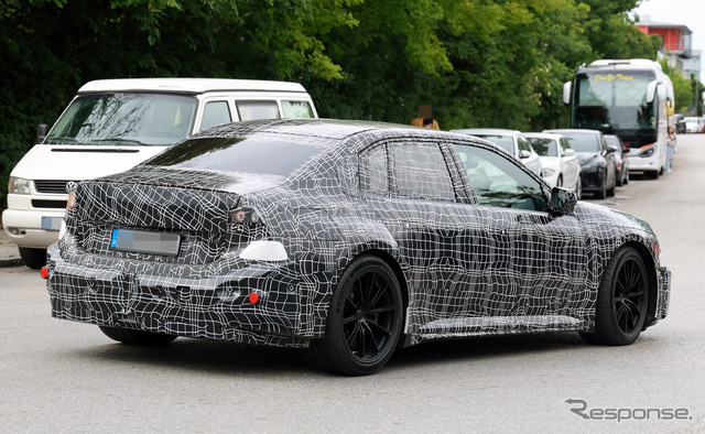 BMW M3 EV 市販型のプロトタイプ