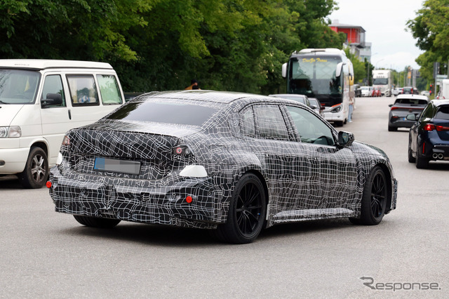 BMW M3 EV 市販型のプロトタイプ