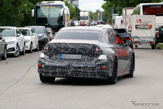 BMW M3 EV 市販型のプロトタイプ