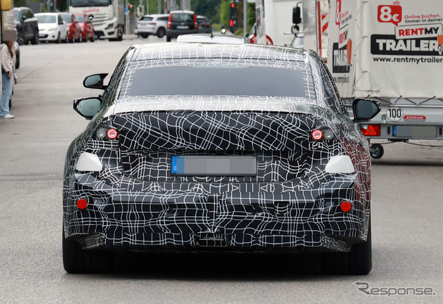 BMW M3 EV 市販型のプロトタイプ