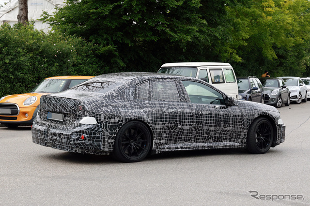 BMW M3 EV 市販型のプロトタイプ
