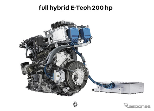 ルノーのフルハイブリッド E-Tech 200hp