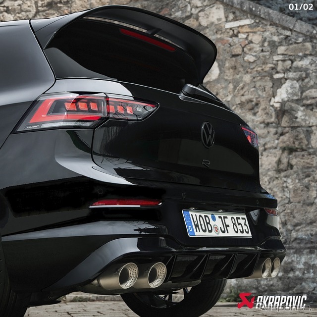 VW ゴルフR ブラックエディション