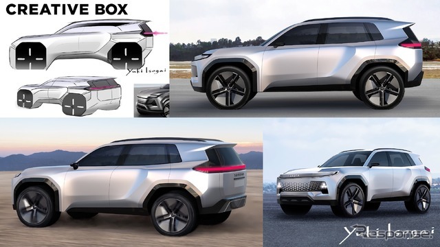 トヨタ RAV4 新型：エクステリアデザイン開発