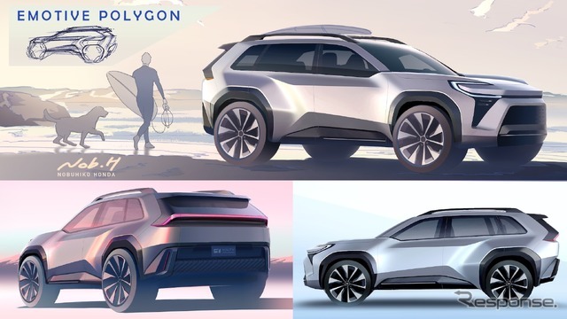 トヨタ RAV4 新型：エクステリアデザイン開発