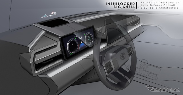 トヨタ RAV4 新型：インテリアデザイン開発