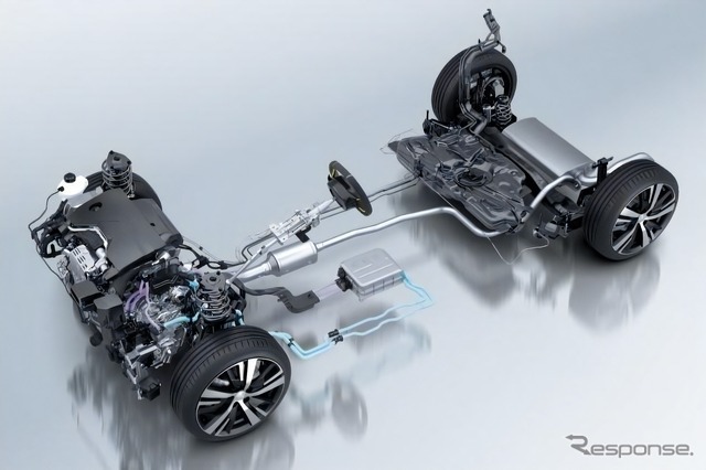 プジョー3008新型（ハイブリッド）