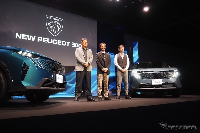 プジョー3008新型、日本発表
