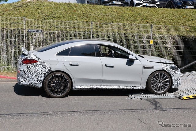 メルセデスAMG CLA 新型プロトタイプ
