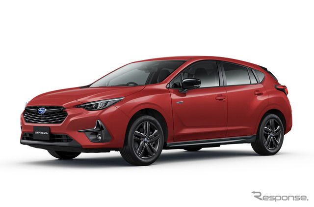 スバル・インプレッサ 特別仕様車 ST-H Style Edition（AWD車）ピュアレッド チャートスタイル