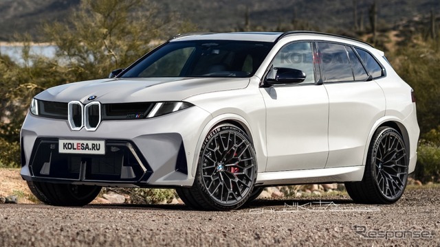 BMW X5 M 次期型の予想CG