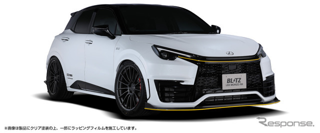 ブリッツ エアロスピードRコンセプト　レクサス・LBX MORIZO RR装着例