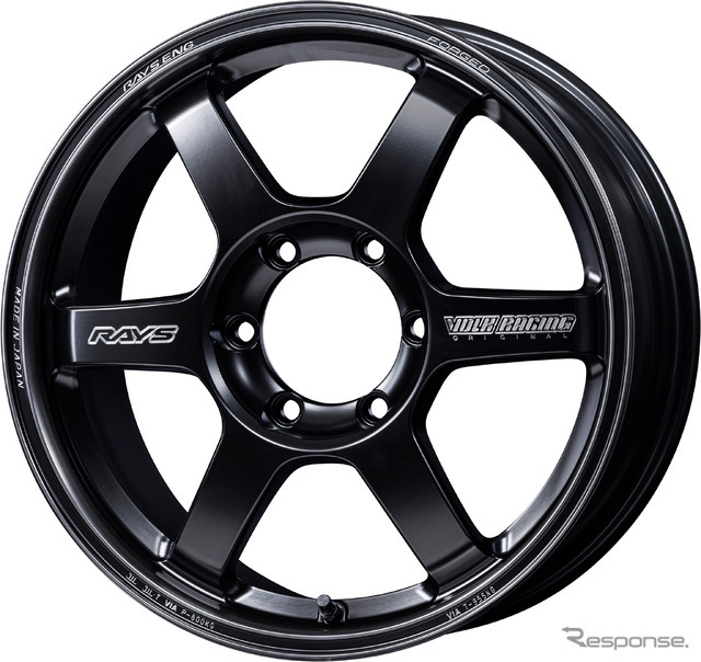 TE37 LARGE P.C.D. PROGRESSIVE MODEL II Black Shadow LTD.