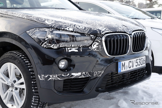 BMWグランドX1スクープ写真