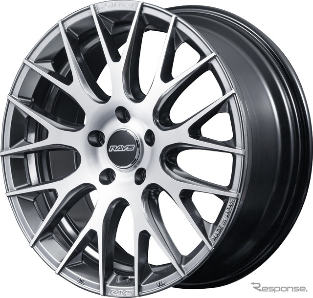 レイズ ホムラ 2x9R（DMC/サイドグレイスシルバー）