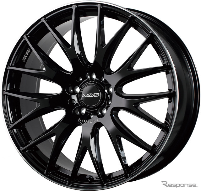 レイズ ホムラ 2x9Plus（グロッシーブラック/リムエッジDMC）