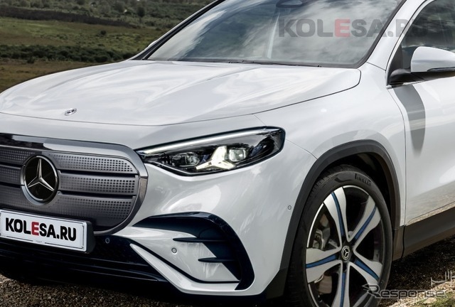 メルセデスベンツ GLA 次世代型の予想CG
