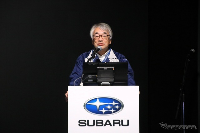 SUBARU取締役専務執行役員CTOの藤貫哲朗さん
