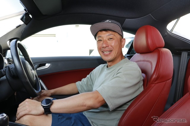 ナチュラルサウンドに仕上がった愛車は何時間聴いていても疲れず飽きないとお気に入りの様子の藤井さん。