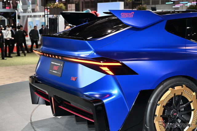 スバル パフォーマンスE STIコンセプト（ジャパンモビリティショー2025）