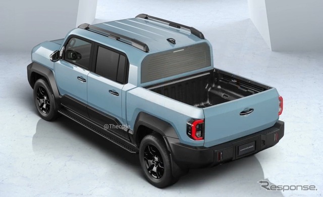 トヨタ ランドクルーザーFJ ピックアップトラックの予想CG