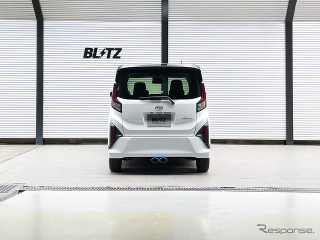 ブリッツ ニュルスペック・カスタムエディション チタンカラーテールセット（VSR）　ダイハツ・ムーヴ（LA850S）装着例