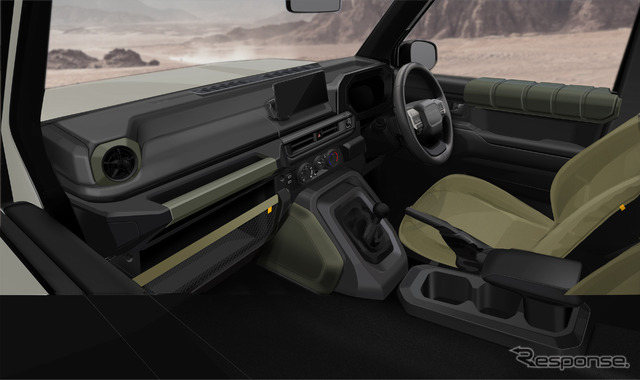 トヨタ ランドクルーザーFJのインテリア、使用イメージ