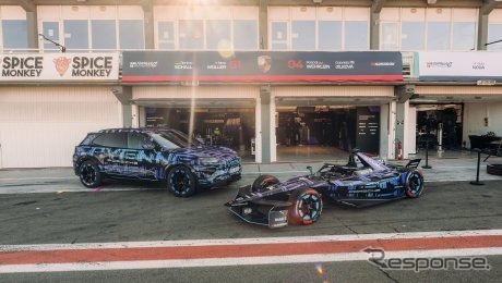 ポルシェ・カイエン・エレクトリックのプロトタイプ