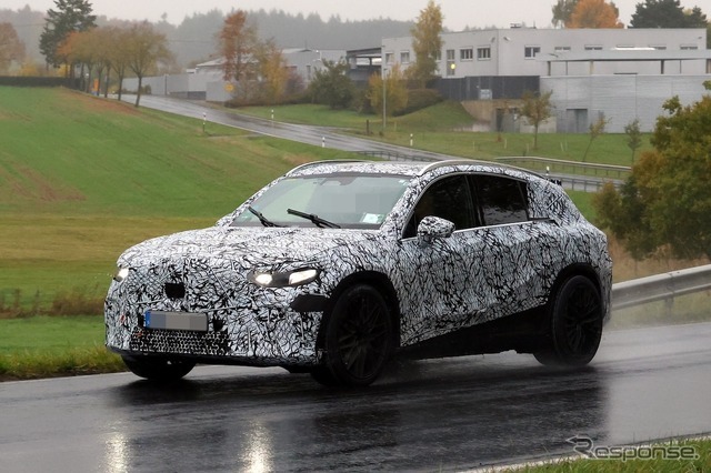 メルセデスAMG GLC 新型のプロトタイプ　
