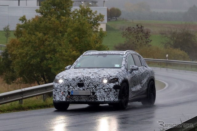 メルセデスAMG GLC 新型のプロトタイプ　