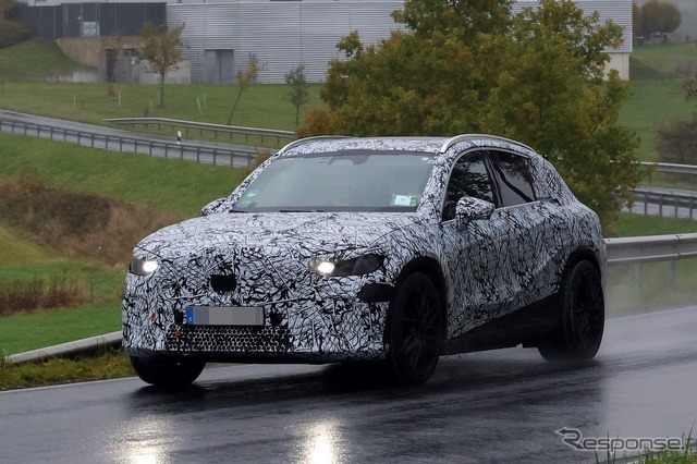 メルセデスAMG GLC 新型のプロトタイプ　