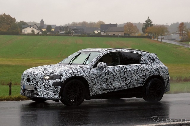 メルセデスAMG GLC 新型のプロトタイプ　
