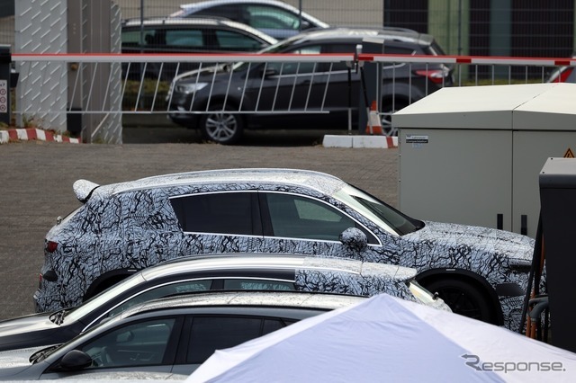 メルセデスAMG GLC 新型のプロトタイプ　