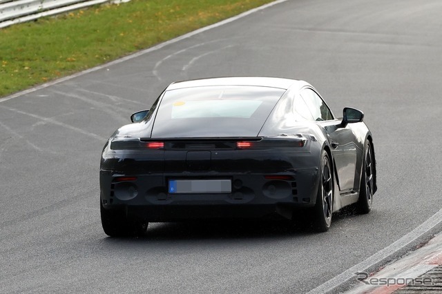 ポルシェ 718ケイマンEV 新型プロトタイプ　スクープ写真