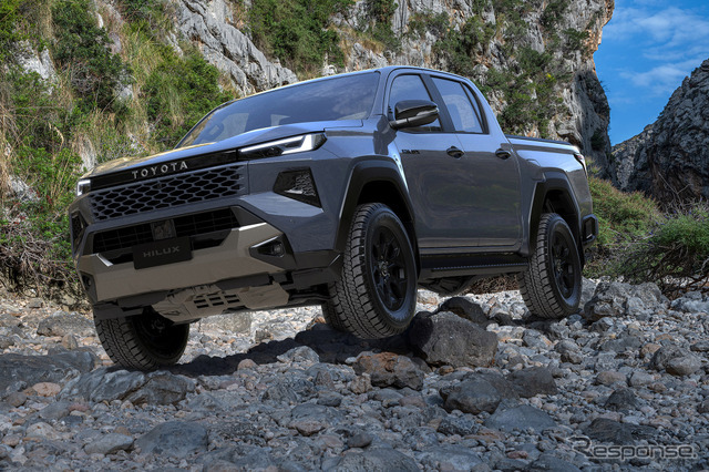 トヨタ・ハイラックス 新型 日本仕様のプロトタイプ