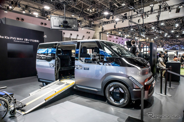 キア PV5カーゴの車いす仕様（ジャパンモビリティショー2025）