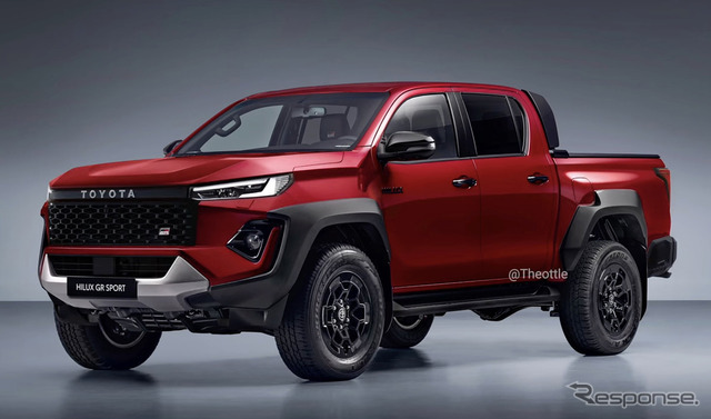 トヨタ ハイラックス GRスポーツ 予想CG